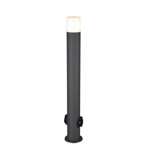 Lampa zewnętrzna słupek ogrodowy z gniazdami sieciowymi HOOSIC 424067142 Trio - Lampy ogrodowe - miniaturka - grafika 1