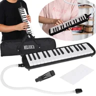 Instrumenty muzyczne dla dzieci - Instrument muzyczny Melodyka Harmonijka klawiszowa etui dwa ustniki IN0175 - miniaturka - grafika 1
