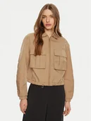 Kurtki damskie - Guess Kurtka przejściowa V5RL03 WGYB0 Brązowy Regular Fit - miniaturka - grafika 1