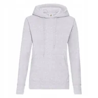 Bluzy damskie - Bluza Damska Z Kapturem Hooded Sweat Heather Grey r. XS - miniaturka - grafika 1