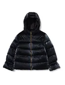 Kurtki i płaszcze dla dziewczynek - United Colors of Benetton Dziewczęca kurtka, czarny 700, L - miniaturka - grafika 1