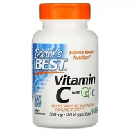 Suplementy diety - Vitamin C with Quali-C, 500mg - 120 vcaps - Doctor's Best - miniaturka - grafika 1