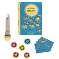 Mały naukowiec - Projektor do bajek Opowieści z Książki 5 bajek - Rodzina Myszek, Moulin Roty - miniaturka - grafika 1