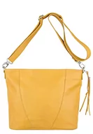 Torebki damskie - Legend Badesi-a torba na ramię, żółty - Żółty (Oker) - 12x36x32 cm (B x H x T) - miniaturka - grafika 1