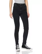 Spodnie damskie - VERO MODA Jeansy damskie o kroju skinny Fit VMSOPHIA High Waist, Dark Grey Denim, M - miniaturka - grafika 1