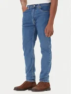 Spodnie męskie - Levi's® Jeansy 515™ A7222-0034 Niebieski Slim Taper Fit - miniaturka - grafika 1