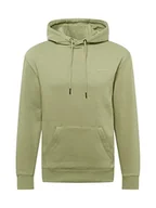 Bluzy męskie - Blend Męska bluza BHDownton Hood bluza z kapturem, 170115_Oil Green, XL - miniaturka - grafika 1