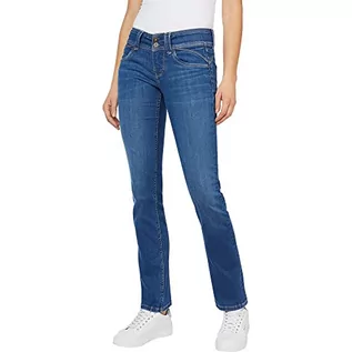Spodnie damskie - Pepe Jeans jeansy damskie new gen, 000 Denim (Dm2), 27W / 30L - grafika 1