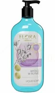 Mydła - Mydło w płynie Bawełna, Flora, 500ml - miniaturka - grafika 1