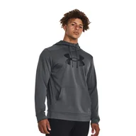 Bluzy sportowe męskie - Bluza męska Under Armour Fleece Big Logo HD - miniaturka - grafika 1