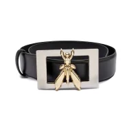 Paski - Patrizia Pepe Skórzany pasek - miniaturka - grafika 1