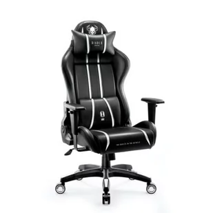 Diablo Chairs X-One 2.0 Normal Size czarno-biały - Fotele gamingowe - miniaturka - grafika 1