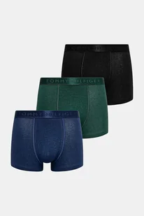 Tommy Hilfiger bokserki 3-pack męskie kolor czarny UM0UM02760 - Majtki damskie - miniaturka - grafika 1