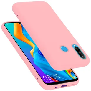 Pokrowiec Do Huawei P30 LITE Etui w LIQUID RÓŻOWY TPU Silikon Case Cover Obudowa Ochronny Cadorabo - Etui i futerały do telefonów - miniaturka - grafika 1