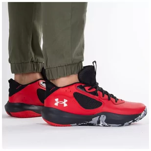 Under Armour, Sneakersy męskie, Lockdown 6, Czerwone,  rozmiar 45 1/2 - Sneakersy męskie - miniaturka - grafika 1