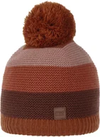 Czapki dla dzieci - Czapka z Pomponem Colour Block Kids by maximo, rdzawy, 49-51 cm - miniaturka - grafika 1