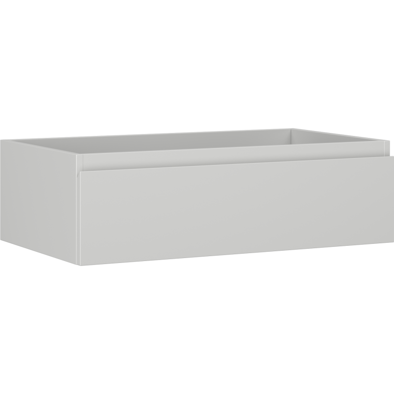 Mexen Orio szafka łazienkowa podumywalkowa 80 cm, 1 szuflada, szara mat - 91A10-08023-1-BF62