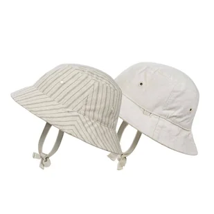 Elodie Details - Kapelusz Bucket Hat - Pinstripe - 6-12 m-cy - Kombinezony dla dzieci - miniaturka - grafika 1
