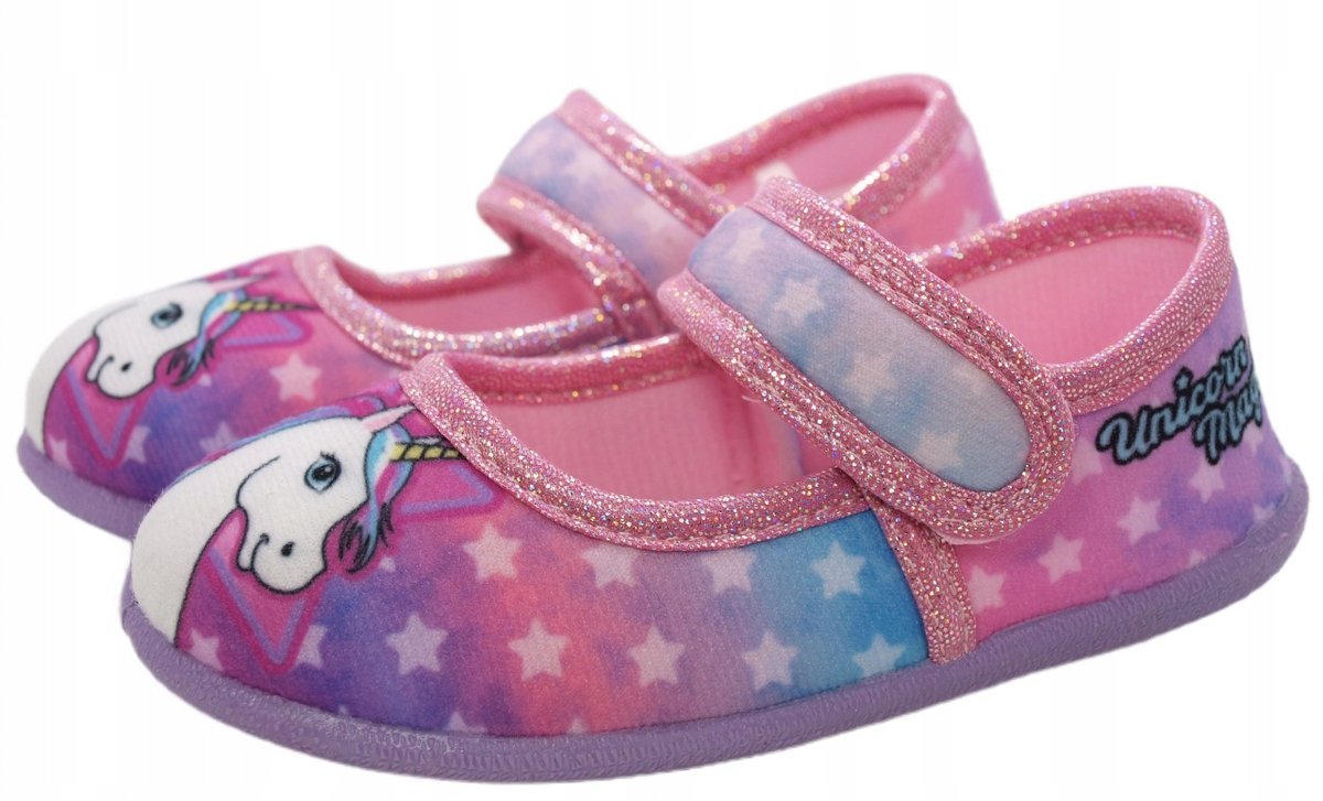 KAPCIE dziewczęce UNICORN 24 baleriny do przedszkola