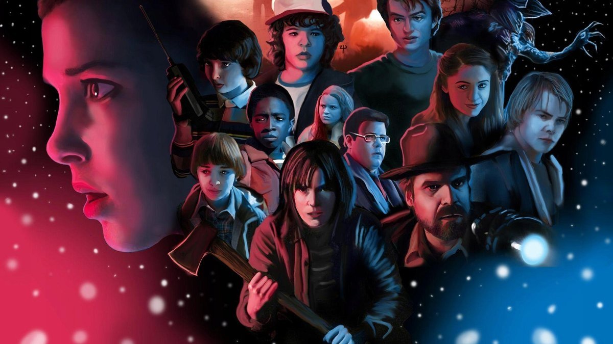 PODKŁADKA POD MYSZ Nadruk 22x18 cm Oryginalny Stranger Things 4 Prezent