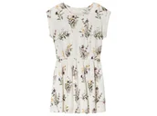 Sukienki i spódniczki dla dziewczynek - lupilu® Sukienka dziewczęca z wiskozą (98 - 104, Biały) - miniaturka - grafika 1