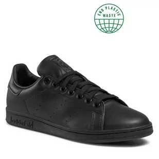 Sneakersy adidas Stan Smith FX5499 Cblack/Cblack/Ftwwht - Półbuty męskie - miniaturka - grafika 1