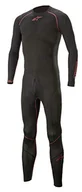 Buty motocyklowe - Alpinestars Męskie buty Alpinestars Ride Tech Lite 1 szt. undertøj sort/rød x, black red, XS-S EU - miniaturka - grafika 1