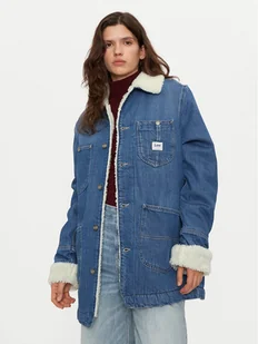 Lee Kurtka jeansowa Chore 112355111 Niebieski Relaxed Fit - Kurtki damskie - miniaturka - grafika 1