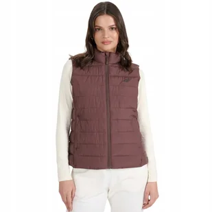 Kamizelka damska 4F F218 ciemny brązowy 4FWAW25TVJAF218 80S L - Kamizelki damskie Kamizelka damska 4F F218 ciemny brązowy 4FWAW25TVJAF218 80S L - Kamizelki damskie - miniaturka - grafika 1