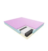Materace - JANPOL NIOBE – materac multipocket, sprężynowy, Rozmiar - 180x200, Pokrowiec - Silver Care - miniaturka - grafika 1