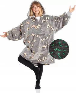 Premium Ciepły Koc Bluza Świecąca W Ciemności Kn - Koce - miniaturka - grafika 1