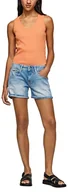 Spodenki damskie - Pepe Jeans Damskie szorty Siouxie, Denim-NB8, 25 W, Denim-nb8, 25W - miniaturka - grafika 1
