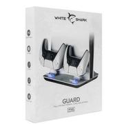 Akcesoria do Playstation - WhiteShark Podstawka chłodząco-ładująca WhiteShark GUARD na 2 pady PS5 3293-0 - miniaturka - grafika 1