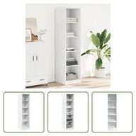 Szafy - The Living Store Szafa biała 50x50x200 cm Materiał drewnopochodny - miniaturka - grafika 1