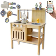 Zabawki AGD - Kuchnia Błotna Do Ogrodu Zlewozmywak Dla Dzieci Kuchnia Ogrodowa ZABAWA W OGRODZIE PREZENT DLA DZIECI + EBOOK-1 - miniaturka - grafika 1