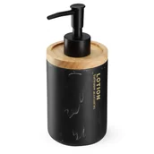 Akcesoria łazienkowe - Dozownik na mydło Colmar, czarny - miniaturka - grafika 1