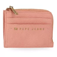 Portfele - Pepe Jeans Diane Etui na wizytówkę Różowy 11,5x8x1,5 cm Skóra syntetyczna, Różowy, Tarjetero, etui na karty - miniaturka - grafika 1