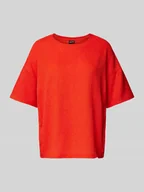 Koszulki i topy damskie - T-shirt z fakturowanym wzorem model ‘LUNA’ - miniaturka - grafika 1