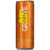 Napoje energetyczne i izotoniczne - Napój bezalkoholowy GROOVE Orange Spritz Mocktail koktajl drink 250ml - miniaturka - grafika 1