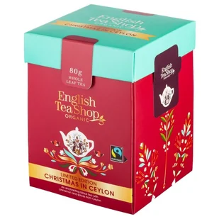 ENGLISH TEA SHOP Herbata świąteczna English Tea Shop Christmas in Ceylon 80g 9680-uniw - Herbata - miniaturka - grafika 2