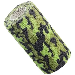 Elastyczny bandaż kohezyjny VITAMMY Autoband Zielone Moro 10 x 450 cm - Pozostałe akcesoria kosmetyczne - miniaturka - grafika 1