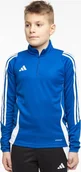 Bluzy damskie - Adidas Bluza dla dzieci adidas Tiro 24 Training Top niebieska IR9364 152cm - miniaturka - grafika 1