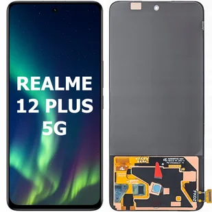 WYŚWIETLACZ EKRAN LCD DO REALME 12 PLUS 5G + INSTRUKCJA - Części serwisowe do telefonów - miniaturka - grafika 1