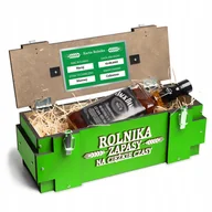 Zestawy upominkowe - Prezent dla Rolnika Skrzynka na alkohol na 18-99 urodziny dla Taty Kolegi - miniaturka - grafika 1