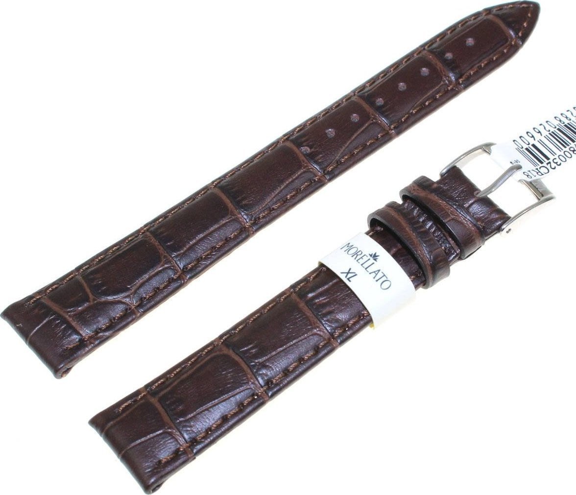 Morellato Skórzany pasek do zegarka 18 mm XL Morellato A01Y2269480032CR18