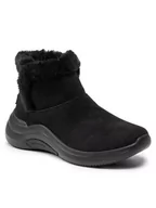 Botki damskie - Skechers Botki On-The-Go Midtown 144250/BBK Czarny - miniaturka - grafika 1