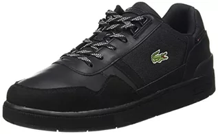 Sneakersy męskie - Lacoste T-Clip Sneakersy Lacoste - 42 742SMA0046-02H_BLK-42 - grafika 1