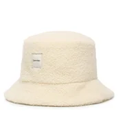Czapki damskie - Kapelusz Calvin Klein Boucle LV04F5055G Écru - miniaturka - grafika 1
