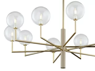 Złota lampa idealna nad okrągły stół JUP 1976 FE10 K TR z serii FEME - Lampy sufitowe - miniaturka - grafika 4