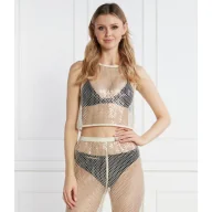 Koszulki i topy damskie - Karl Lagerfeld Top | Cropped Fit - miniaturka - grafika 1